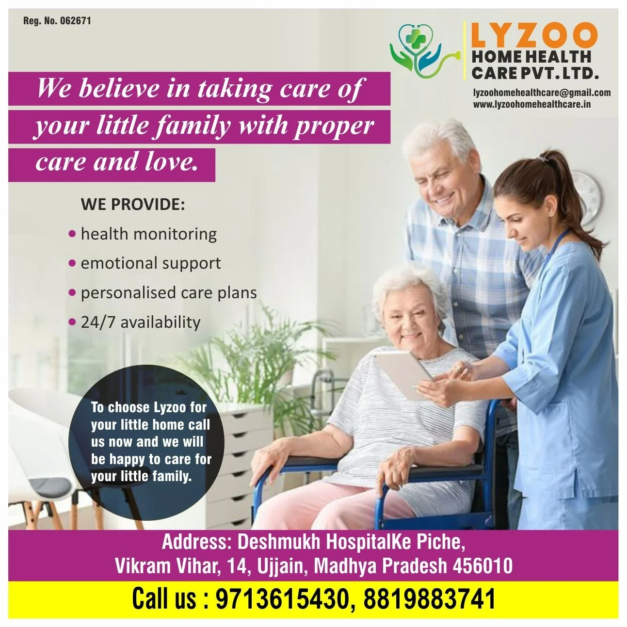 Best Home Nursing Service for Orthopedic Patients in Ujjain